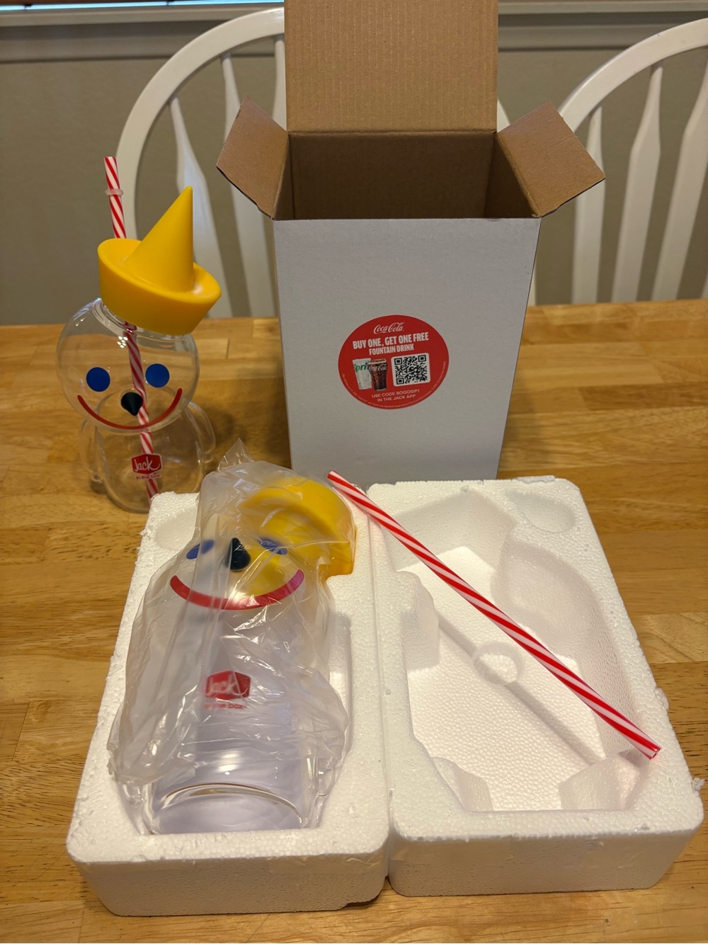 Jack in the box glass specialty